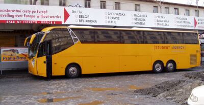 BUS Portál zaujalo: Na trase Praha-Brno jezdí další dopravce