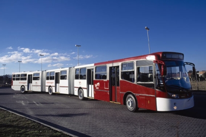 Nejdelší autobus světa se jmenuje VOLVO