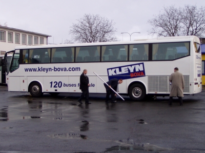 Test-Road-Show 2004  a veletrh použitých busů Vuren na konci listopadu