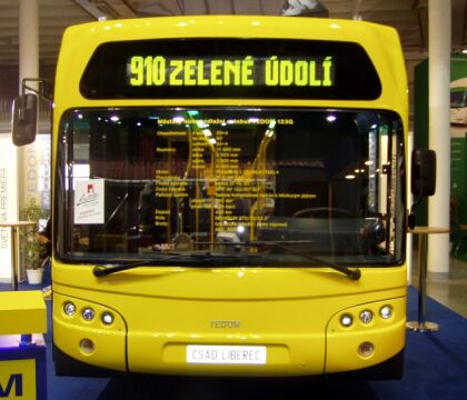 Městský autobus TEDOM Kronos 123G zahájí v únoru zkušební provoz v Liberci.