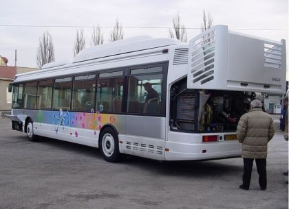 Tuzemská premiéra městského autobusu City bus s pohonem na zemní plyn v Havířově