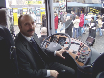 Značky Mercedes-Benz a Setra mají vynikající pozici mezi turistickými busy.