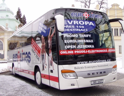 Značky Mercedes-Benz a Setra mají vynikající pozici mezi turistickými busy.