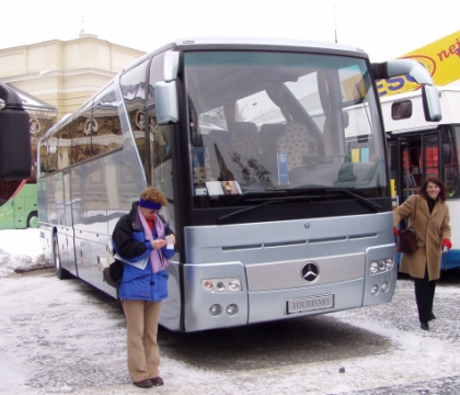 Značky Mercedes-Benz a Setra mají vynikající pozici mezi turistickými busy.