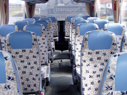 Mercedes-Benz Tourismo série 10 000 - cesta redakce testovacím busem.