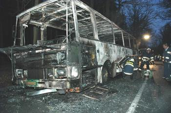 Přečteno novinky.cz: Na Plzeňsku shořel autobus