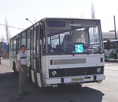 Redaktorka BUSportálu řidičkou autobusu ?