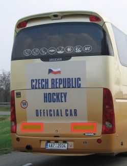 Scania opět vozí českou hokejovou reprezentaci.