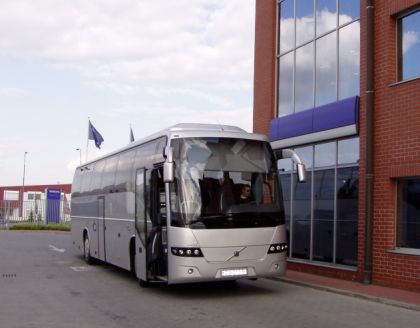 Volvo 9700 bude vozit cestující na lince do Švýcarska.