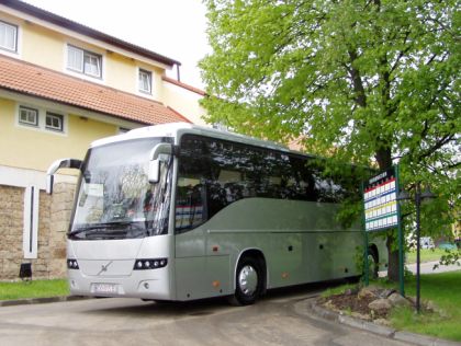 Volvo 9700 bude vozit cestující na lince do Švýcarska.