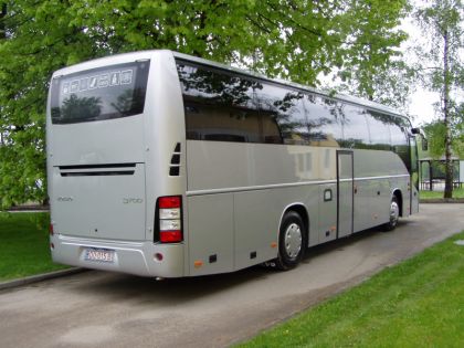 Volvo 9700 bude vozit cestující na lince do Švýcarska.