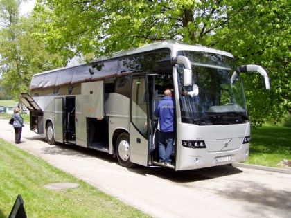 Volvo 9700 bude vozit cestující na lince do Švýcarska.