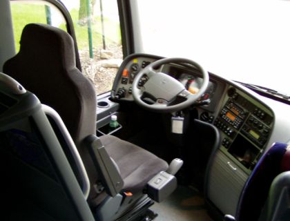Volvo 9700 bude vozit cestující na lince do Švýcarska.