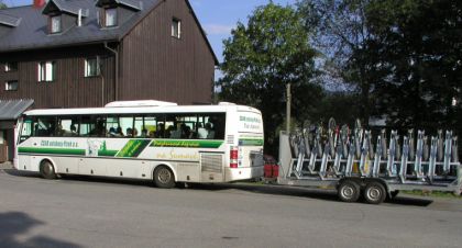 Šumava: Cyklobusy, 'Zelené autobusy', Dostupná Šumava 2005.