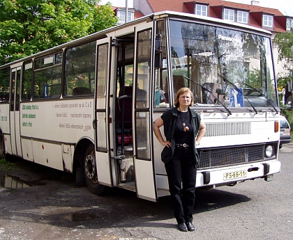 Řidičský průkaz 'D' pro redaktorku BUSportálu.