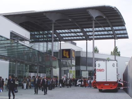 Fotoreportáž ze zahajovacího dne 'transport logistic' v Mnichově.