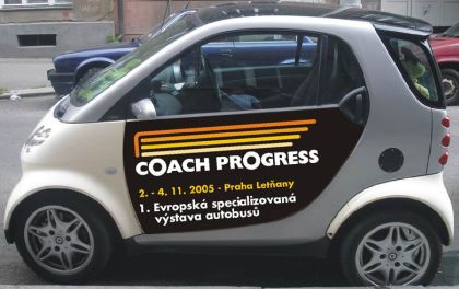 COACH  PROGRESS 2005 1. Evropská specializovaná výstava autobusů v Praze.