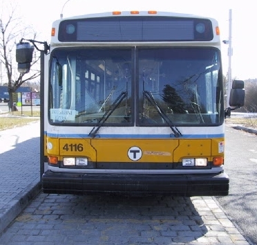 Bostonský trolejbus s elektrovýbavou Škoda Electric.