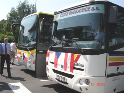 Budějovice a Linec spojuje pravidelná autobusová linka