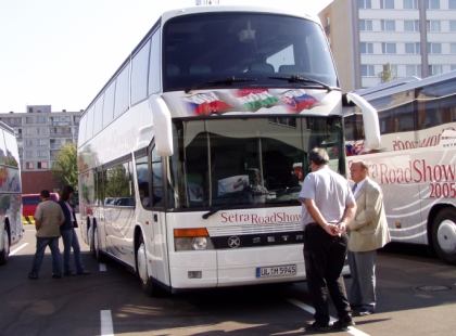 1. ročník Setra Road Show ve střední Evropě.