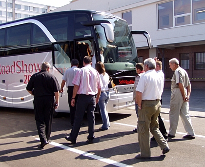 1. ročník Setra Road Show ve střední Evropě.