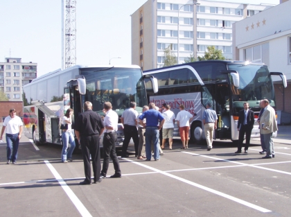 1. ročník Setra Road Show ve střední Evropě.