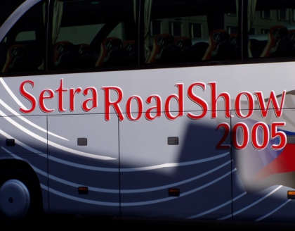 1. ročník Setra Road Show ve střední Evropě.