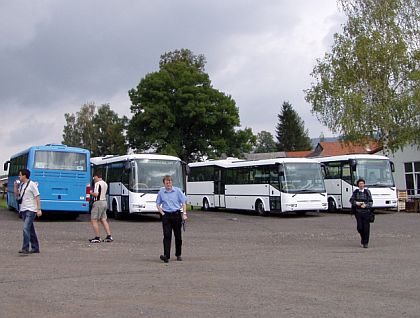 Z předváděcího dne u druhého největšího výrobce autobusů v ČR SOR Libchavy.