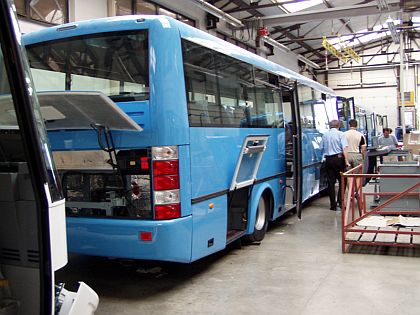 Z předváděcího dne u druhého největšího výrobce autobusů v ČR SOR Libchavy.