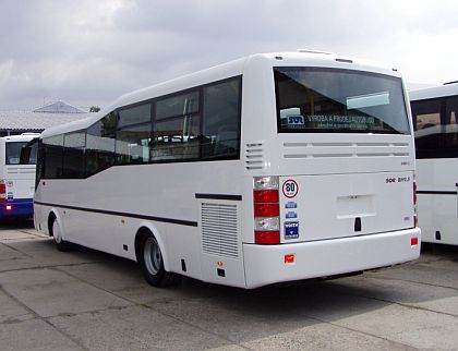 Z předváděcího dne u druhého největšího výrobce autobusů v ČR SOR Libchavy.