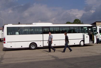 Z předváděcího dne u druhého největšího výrobce autobusů v ČR SOR Libchavy.