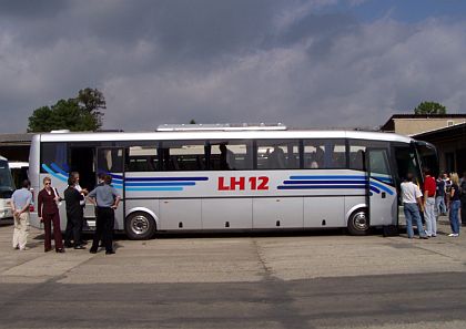 Z předváděcího dne u druhého největšího výrobce autobusů v ČR SOR Libchavy.