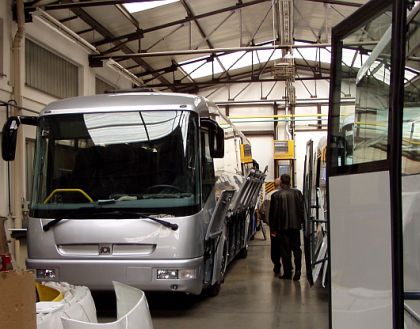 Z předváděcího dne u druhého největšího výrobce autobusů v ČR SOR Libchavy.