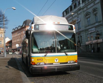 Bostonské trolejbusy z plzeňské ŠKODA ELECTRIC.