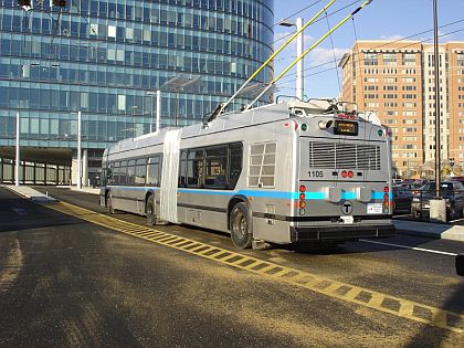Bostonské trolejbusy z plzeňské ŠKODA ELECTRIC.