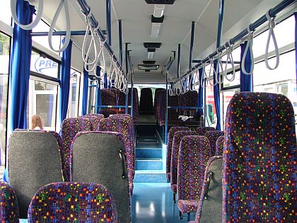 Z přehlídky autobusů na nitranském Autosalónu 2005.