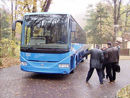 Česká premiéra autobusu Arway z Karosy Vysoké Mýto.