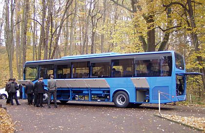 Česká premiéra autobusu Arway z Karosy Vysoké Mýto.