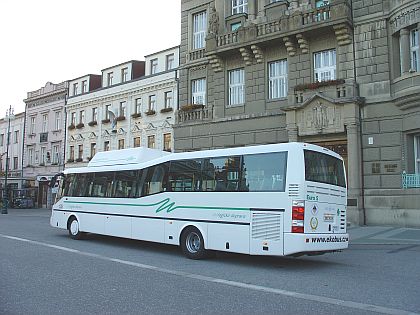 Dva Ekobusy CITY Plus 12m a jeden Ekobus INTERCITY Plus 12 m 