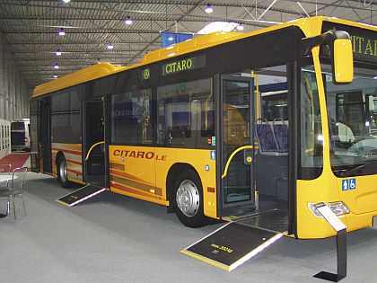 Novinka Mercedes-Benz Citaro LE představeno v Česku