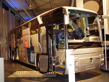 Autobusy Mercedes-Benz na MOT 2005: Citaro LE, Integro, Travego M, Tourino, ...