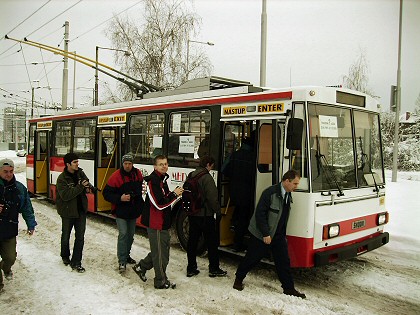 Ze Slovenska: Konec trolejbusů v Banské Bystrici s fotografiemi.