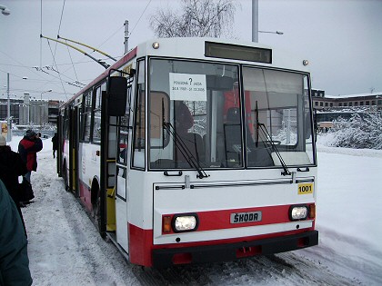 Ze Slovenska: Konec trolejbusů v Banské Bystrici s fotografiemi.