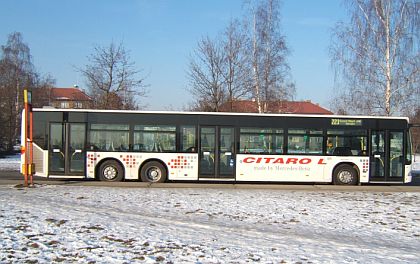 Nové autobusy Mercedes-Benz byly nasazeny do provozu v Praze.
