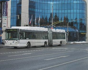 První tři z třinácti trolejbusů pro České Budějovice dodány na konci roku 2005.