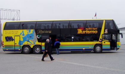 Neoplan  Skyliner-Royal Class dopravní společnosti František Hejnal-Turismo.