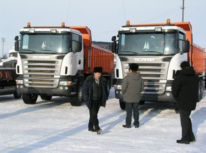 Převodovky Scania jsou testovány na sněhu i v horku.