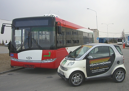 Coach Progress na cestách: Solaris - Bolechowo u Poznaně.