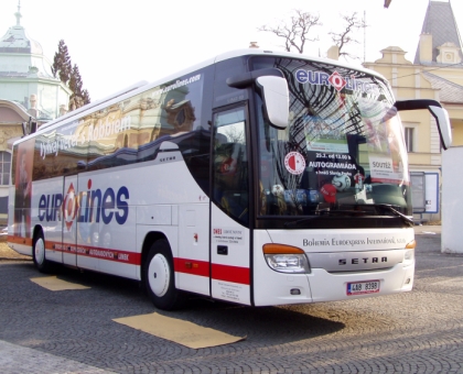 1. dubna na trase Praha-Brno nová autobusová linka BEI Eurolines.
