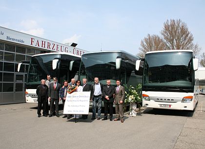 Stou SETRU v novodobé historii České republiky má společnost INTERBUS Praha.